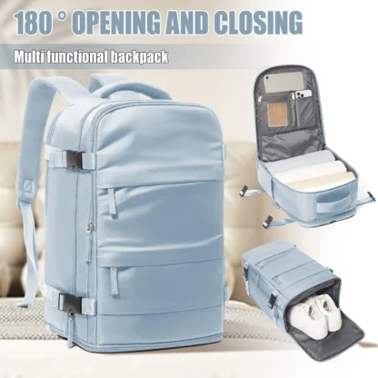 Women Men Travel Backpack , Cabin Bag Ryanair Hand Luggage 40x20x25 Travel Backpack College Bookbag Laptop Bag, eastpak rucksack - Image 11