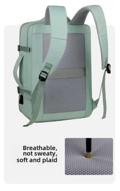 2025Men Women's Bag Large Capacity Journey Multifunction Backpack With Shoe Storage Multilayer Dry And Wet Separation Waterproof - Image 22