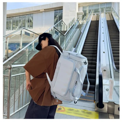 Travel Duffel Bag with Shoes Pocket Outdoor Business Trip Fitness Yoga Shoulder Bags Dry Wet Short Distance Trip Handbag - Image 22