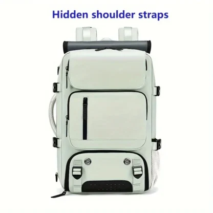 Woman travel backpack,waterproof 16 inch Business Laptop Backpack with Shoe Bag Hidden USB charging port Hiking camping backpack - Image 10