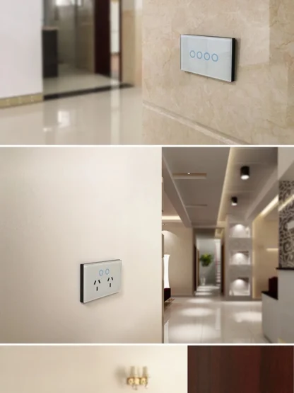 Melery Matter Smart Wall Socket AU Electrical Plug Outlet Power Glass Panel Voice Remote,SmartThings Homekit Alexa Google Home - Image 19