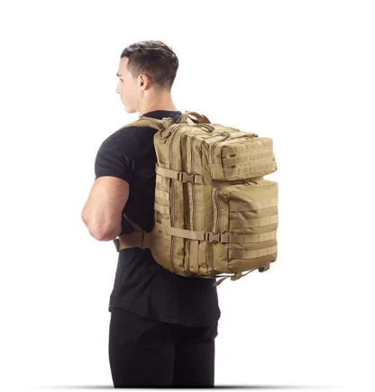 50L Tactical Backpack Men's Travel Large Capacity Rucksacks Men Waterproof Outdoor Sports Multi-functional Bags - Image 33