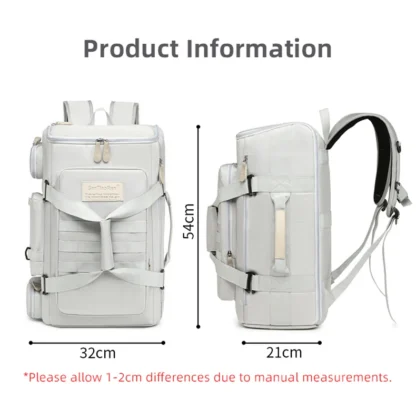 Travel Backpack Business Bag Wet and Dry Separation Shoulder Bags Multi-compartment Daypack Large Capacity Outdoor Backpack Pack - Image 12