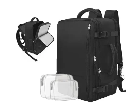 2024 New 3-in-1 Travel Backpack with Large Capacity 30L Multi functional Luggage Backpack for Short Distance Travel - Image 9