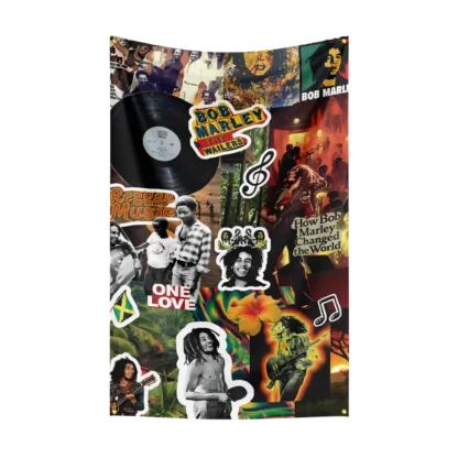 3x5 Ft Heavy Rock Band B-Bob-Marleys Flag Polyester Digital Printing Banner for Bedroom Wall Art Out Door Tapestry Decora - Image 5