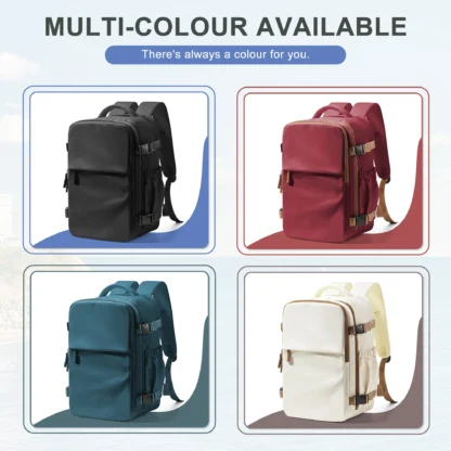 Travel Backpack Cabin Bag 40x30x20 Wizzair Carry-Ons, Aeroplane Men Women 15.6 inch Laptop Backpack, Waterproof Casual Bussiness - Image 11