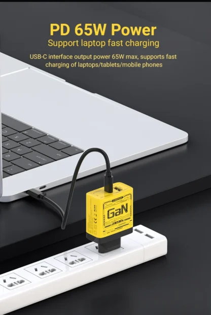 Gopala 65W GaN Charger USB Fast Charging Adapter EU/US Charge Head Mobile Phone Type C Cable for iphone 16 15 14 Power Adapters - Image 17