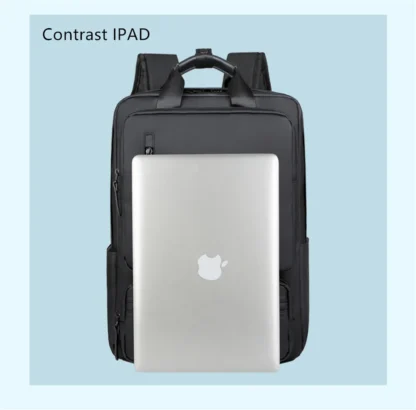 JEEP BULUO Trend Casual High Capacity Feature Backpack Computer New Men's Bag 15 inches Laptop Travel Nylon Bags For Man - Image 24