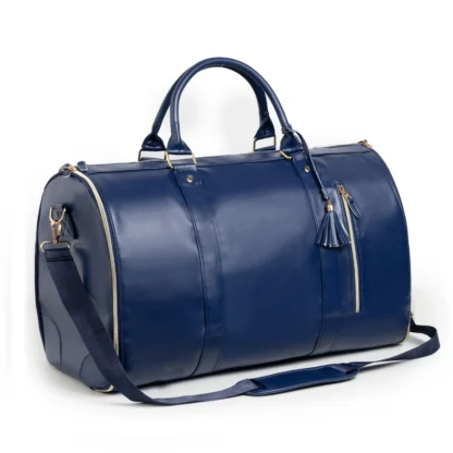 Suit Storage Bag Travel Women PU Folding Travel Bag Large Capacity Hand Luggage Bag Multi Function Waterproof Travel Organizer - Image 10