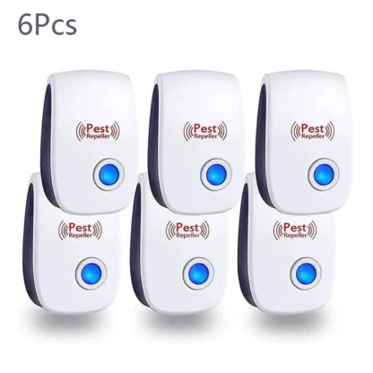EU/US/UK Plug Electric Ultrasonic Pest Repeller Anti Mosquito Rodent Control Indoor Bug Cockroach Insect Killer Zapper Repellent - Image 9