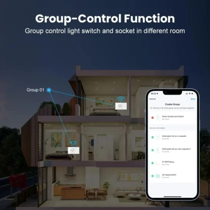 Melery Brazil WiFi Smart Life Wall Socket USB Tuya Electrical Plug Outlet PC/Glass Panel Whole House by Alexa Google Home - Image 16