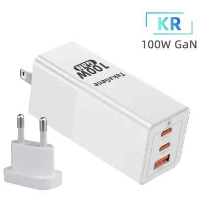 GaN Charger 100W USB Type C PD Fast Charger with Quick Charge 4.0 3.0 USB Phone Charger For MacBook Laptop Samsung Xiaomi - Image 10