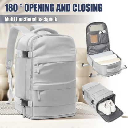 Women Men Travel Backpack , Cabin Bag Ryanair Hand Luggage 40x20x25 Travel Backpack College Bookbag Laptop Bag, eastpak rucksack - Image 7