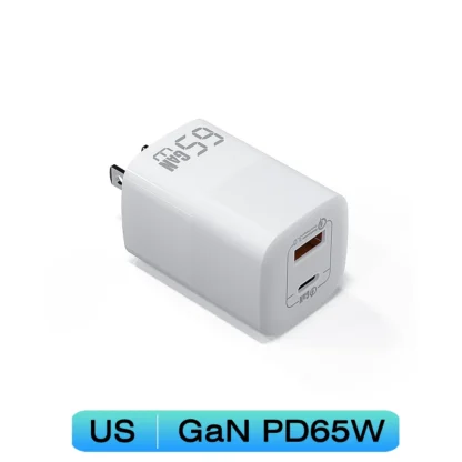 UGOURD PD 65W GaN Fast Charger Power Adapter With USB A and Type C Quick Charge UK EU US Plug For iPad MacBook Air Laptop iPhone - Image 12