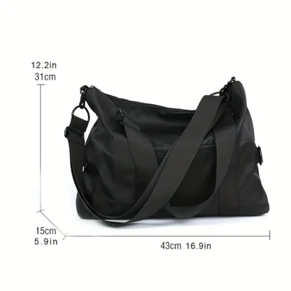 Hand-held travel bag men business travel large capacity duffel bag short distance lightweight casual shoulder bag - Image 2