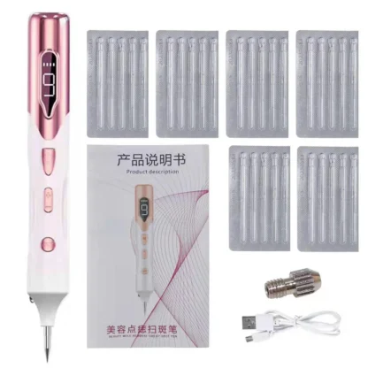 Laser Plasma Pen for Skin Tag Tattoo Removal Mole Black Dots Remover 9 Level LCD Laser Pen Facial Cleaning Beauty Care Tools - Image 8