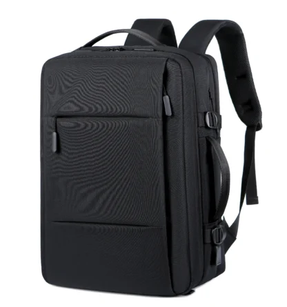 Classic Travel Backpack Men Business Backpack School Expandable USB Bag Large Capacity Laptop Waterproof Fashion Backpack - Image 7