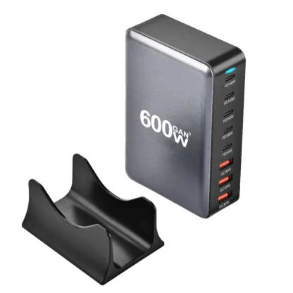 600W GaN Charger PD3.1 USB C Fast Desktop 8-port Type C PD Charger Fast Charge 3.0 USB Fast Charger for iPhone16 15 Samsung - Image 5
