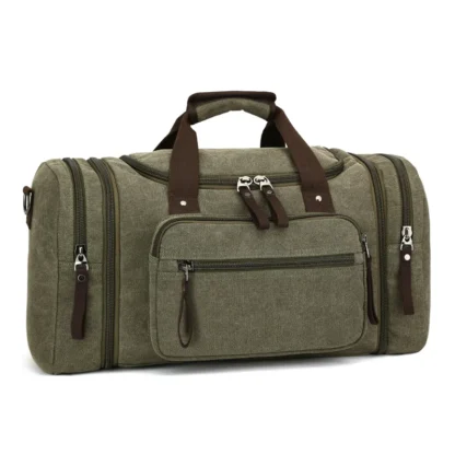 New Fashion Outdoor Travel Bag Handbag Canvas Crossbody Backpack Trend Large Capacity Casual Shoulder Bag - Image 6