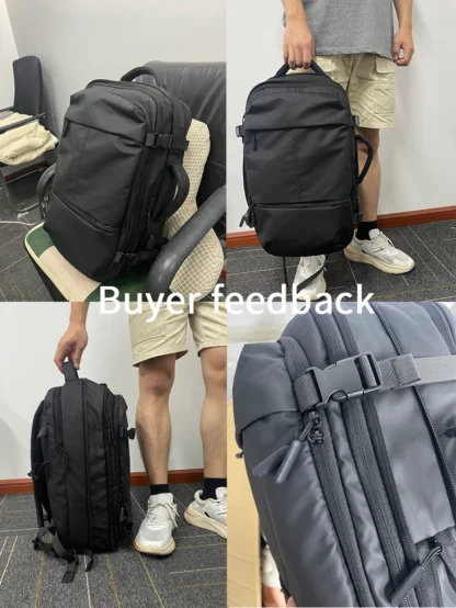 XOKY Travel Backpack Men Business Backpack School Expandable USB Bag Large Capacity 17.3 Laptop Waterproof Fashion Backpack 2303 - Image 5