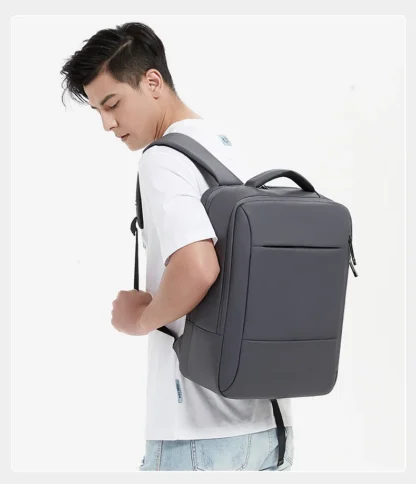 Men Large Capacity Backpack USB Charging Male Laptop Bagpack Waterproof Business Travel Back Pack Luggage Bag Mochila - Image 10
