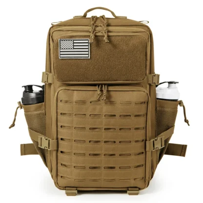 45L Tactical Backpack survival Bag Hunting MOLLE Backpack GYM For Men EDC Outdoor Hiking Rucksack Witch Bottle Holder - Image 14