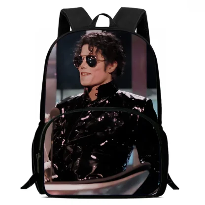 Michael Jackson Kids Backpacks Boys and Girls Student Birthday Gift Child School Bags Large Capacity Camping Durable Rucksack - Image 11