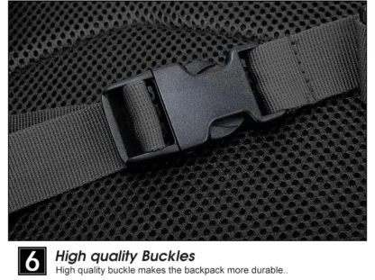 50L Tactical Backpack Men's Travel Large Capacity Rucksacks Men Waterproof Outdoor Sports Multi-functional Bags - Image 26