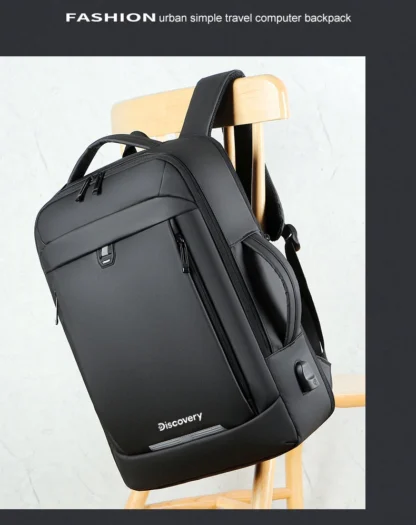 Travel Backpack For Men 40L Large Capacity Expandable Laptop Backpack USB Port Waterproof multi-functional Travel bag - Image 10