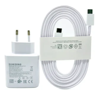 Samsung S25 s24 S23 Ultra 45W Super Fast Charger PD3.0 Quick Charging EU USB-C Adapter For Galaxy S22 S20 Ultra Note 10 Plus F55