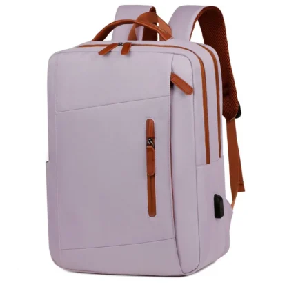 New 2025 Spring Business Travel Backpack for Men Women - Waterproof Laptop Backpack Large Capacity Multi-Functional Shoulder Bag - Image 6