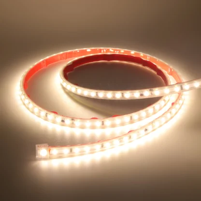 AC220V LED Strip Lights EU UK Plug SMD2835 120LEDs/m Waterproof Lamp With Adhesive Tape Warm/Natural/Cool White Red Blue Yellow - Image 7