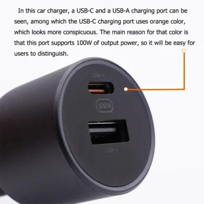Xiaomi Car Charger 100W 90W 67W USB A Type C Dual Port Fast Charging Adapter Quick Charge Mi 15 14 13 13t 12 Pro 11 Redmi Poco - Image 16