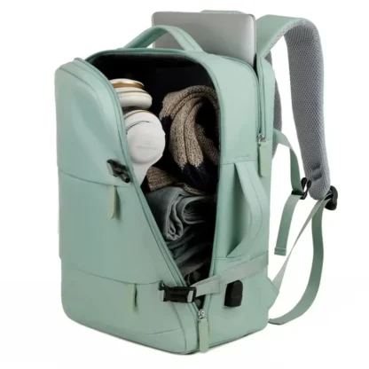 2025Men Women's Bag Large Capacity Journey Multifunction Backpack With Shoe Storage Multilayer Dry And Wet Separation Waterproof - Image 3
