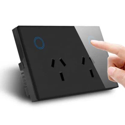 Melery Matter Smart Wall Socket AU Electrical Plug Outlet Power Glass Panel Voice Remote,SmartThings Homekit Alexa Google Home - Image 16