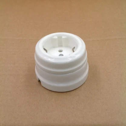 High quality home decoration European ceramic socket wall power supply EU 16A - Image 10