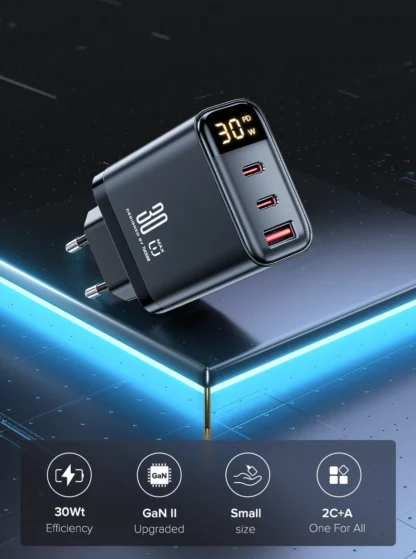 Tuodes 30W GaN USB Charger 3-Ports USB Type C Fast Charging PD3.0 Quick Charge Wall Adapter For iPhone Samsung Xiaomi iPad - Image 13
