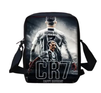 Football CR7 Child School Backpack With Shoulder Bag Pencil Bags School R-Ronaldos Bags for Boys Girls Best Gift - Image 32