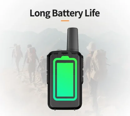 UNIKOO UK228 Walkie Talkie 2 pcs Mini Size Portable Handheld Radio Wireless Set Twol Way Radio Station Comunicador Transceiver - Image 12