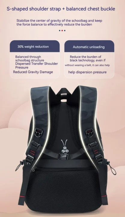Manufacturer direct sales backpack men's computer bag lightweight business leisure travel large capacity backpack high school un - Image 39