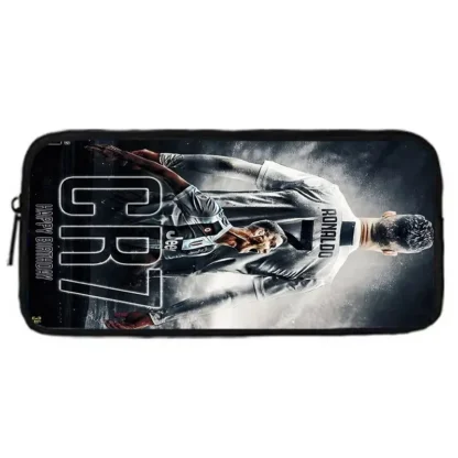 Football CR7 Child School Backpack With Shoulder Bag Pencil Bags School R-Ronaldos Bags for Boys Girls Best Gift - Image 24
