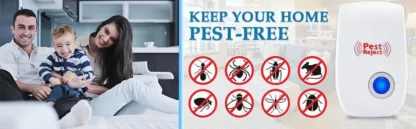 EU/US/UK Plug Electric Ultrasonic Pest Repeller Anti Mosquito Rodent Control Indoor Bug Cockroach Insect Killer Zapper Repellent - Image 11