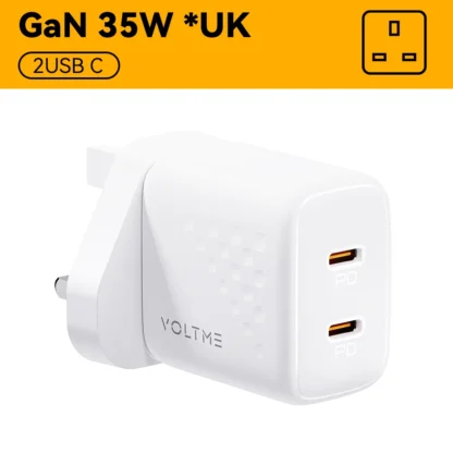 VOLTME USB C Charger 35W GaN Type C PD Fast Charging Quick Charge 4.0 3.0 For IPhone 15 14 13 Pro Max PD USB Charger For Samsung - Image 13