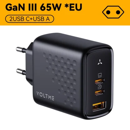 VOLTME 67W GaN Charger PD USB Type C Fast Charger Quick Charge 4.0 3.0 For IPhone Charger USB C Adapter For Laptop IPhone 15 Pro - Image 17