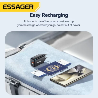 Essager 45W USB A Charger Flash Charge QC3.0 FCP SCP Fast Charging for Samsung Huawei Xiaomi iPad MakBook Tablet Phone Charger - Image 6