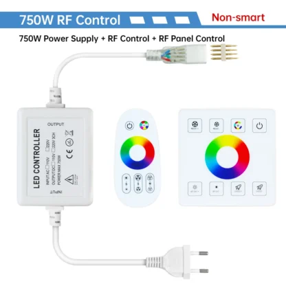 Tuya WiFi RGB Dimmer 220V 750W 1500W EU/AU/UK Power Plug RF Remote Controller for SMD2835/5050 4Pin LED Neon Strip Light - Image 17