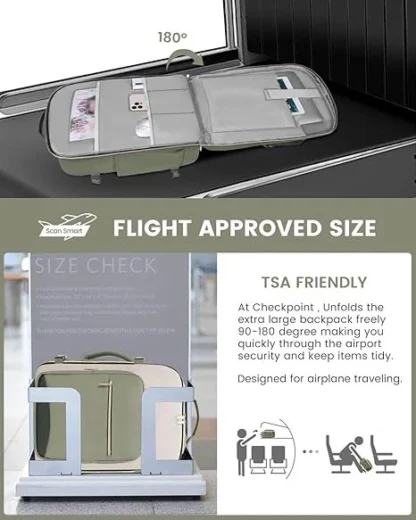 New Simple and Versatile Large Capacity Multi functional Travel Convenient Travel Essential Travel Backpack - Image 20