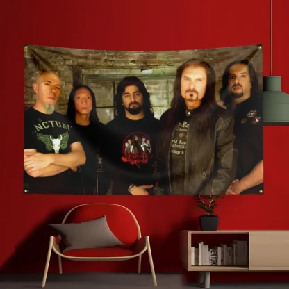 3x5 Ft Dream Theater Band Concert Flag Polyester Printed Flags Banner Tapestry for Room Garage Decor Concert Flag - Image 13