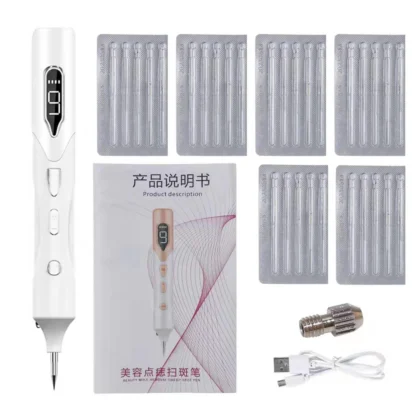 Laser Plasma Pen for Skin Tag Tattoo Removal Mole Black Dots Remover 9 Level LCD Laser Pen Facial Cleaning Beauty Care Tools - Image 7