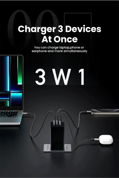 100W GaN Charger USB A Type C Fast Charge PD 4.0 3.0 Phone Tablet Charger For Samsung MacBook Laptop Xiaomi 16 With Quick Charge - Image 23